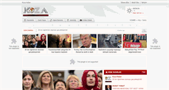 Desktop Screenshot of kozahaber.net